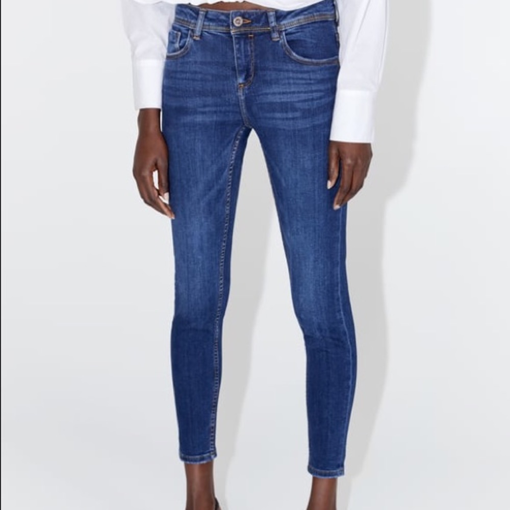 Zara Z1975 Basic Denim Skinny Jeans